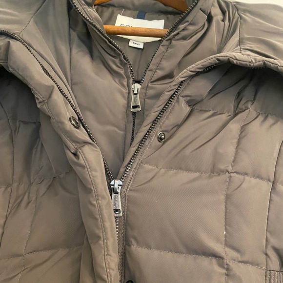 Cole Haan Petite Layered Down Puffer Coat, Size Petite XXS - Picture 6 of 16